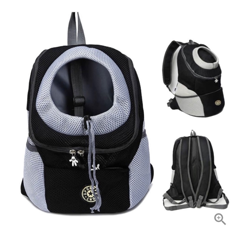 Deluxe Mesh Padded Dog Carrier Backpack- Up to 6 Pounds - Picture 8 of 16